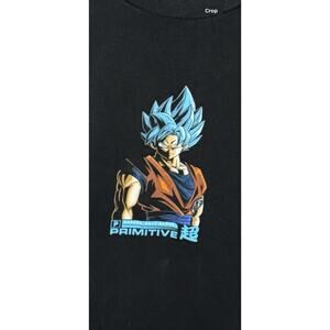 Dragon Ball Super Primitive graphic tee black t shirt size M Toei Animation